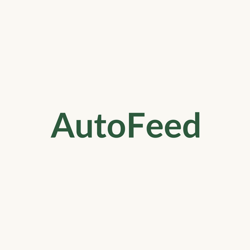 AutoFeed smart pet feeder